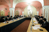Святейший Патриарх Кирилл возглавил первое заседание Высшего Церковного Совета Русской Православной Церкви