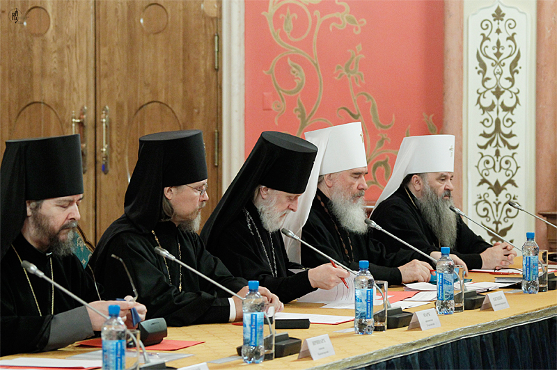 Первое заседание Высшего Церковного Совета Русской Православной Церкви