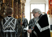 Патріарше служіння у Високо-Петровському монастирі у Великий понеділок