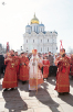 Патриаршее служение в понедельник Светлой седмицы в Успенском соборе Московского Кремля