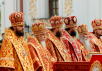 Первосвятительский визит на Украину. Божественная литургия в Киево-Печерской лавре