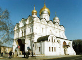 Патриаршее служение в Архангельском соборе Московского Кремля в день Радоницы