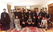 Блаженніший митрополит Володимир зустрівся з керівниками та представниками молодіжних відділів єпархій Укранської Православної Церкви