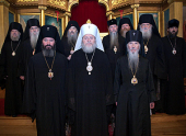 Участники Архиерейского Собора Русской Зарубежной Церкви посетили Свято‑Николаевский Патриарший собор в Нью-Йорке