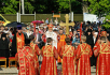Патриаршее служение на Бутовском полигоне в день Собора новомучеников, в Бутове пострадавших