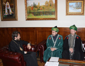 Состоялась встреча председателя ОВЦС с руководителями Российской ассоциации исламского согласия (Всероссийский муфтият)