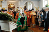 Патриарший визит в Санкт-Петербургскую епархию. Божественная литургия в воссозданном храме Санкт-Петербургской духовной академии