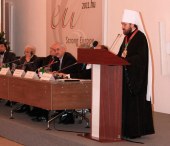 Митрополит Волоколамский Иларион выступил на межрелигиозной конференции в Венгрии