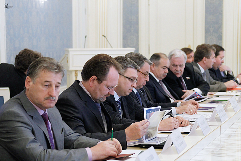 Засідання робочої групи при Президентові РФ з питань відновлення об'єктів культурної спадщини релігійного призначення