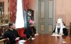 Встреча Святейшего Патриарха Кирилла с апостольским нунцием в России архиепископом Иваном Юрковичем