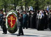 В день 70-летия начала Великой Отечественной войны Святейший Патриарх Кирилл совершит заупокойное богослужение и возложит венок к могиле Неизвестного солдата у Кремлевской стены
