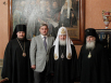 Встреча Святейшего Патриарха Кирилла с губернатором Приморского края С.М. Дарькиным