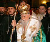 Поздравление Святейшего Патриарха Кирилла Святейшему Патриарху Болгарскому Максиму с сорокалетием интронизации