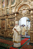 Патріарше служіння в храмі Дванадцяти апостолів Патріарших палат Московського Кремля