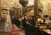 Патріарше служіння в Успенському соборі Кремля в день пам'яті святителя Филипа, митрополита Московського