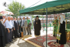 Освячення Святішим Патріархом Кирилом місця закладення нового гуртожитку Московської духовної академії