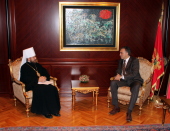 Председатель Отдела внешних церковных связей встретился с Президентом Черногории