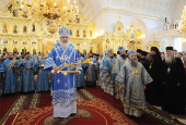 Проповедь Святейшего Патриарха Кирилла на всенощном бдении в канун праздника явления Казанской иконы Божией Матери