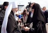 Предстоятель Грузинской Православной Церкви прибыл в Киев