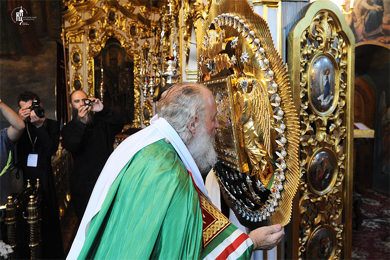 Визит Святейшего Патриарха Кирилла на Украину. Посещение Киево-Печерской лавры