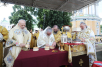 Візит Святішого Патріарха Кирила в Україну. Божественна літургія в Успенській Києво-Печерській лаврі в День Хрещення Русі