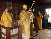 Управляющий Патриаршими приходами в США архепископ Наро-Фоминский Юстиниан принял участие в ежегодном празднике в Форте Росс