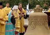У день Військово-морського флоту в Кронштадті відбулося освячення дзвіниці Морського Миколаївського собору