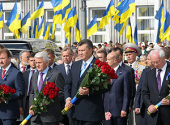 Патриаршее поздравление В.Ф. Януковичу с 20-летием провозглашения независимости Украины