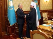 Mitropolitul Alexandru de Astana şi Kazastan şi Preşedintele Republicii Kazahstan N.A. Nazarbaev au discutat împreună despre lucrările de pregătire a celui de-al IV-lea Congres al liderilor religioşi din lume