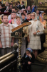 Патріарше служіння в Успенському соборі Кремля у свято Успіння Пресвятої Богородиці
