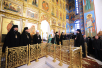 Vizita Patriarhului Kiril în eparhia de Abakan. Vizitarea catedralei Schimbării la Faţă a Domnului şi a Direcţiei eparhiale a episcopiei de Abakan
