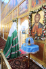 Vizita Patriarhului Kiril în eparhia de Abakan. Târnosirea bisericii Sfinţilor Întocmai cu Apostolii Împăraţi Constantin şi Elena din Abakan. Sfînta Liturghie în biserica nou sfinţită