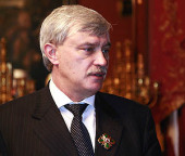 Патриаршее поздравление Г.С. Полтавченко с избранием на пост Губернатора Санкт-Петербурга