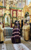 Vizita Patriarhului Kiril în eparhia de Irkutsk. Slujirea în mănăstirei de maici Znamenski din Irkutsk. Hirotonia arhimandritului Serafim (Kuziminov) în treapta de episcop de Kamensk şi Alapaevsk