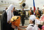 Întîistătătorul Bisericii Ortodoxe Ruse a sosit în Irkutsk