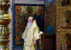 Патриаршее служение в Успенском соборе Московского Кремля в день памяти святителя Петра, митрополита Московского