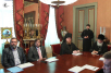 Встреча Святейшего Патриарха Кирилла с членами Совета директоров телеканала «Спас»