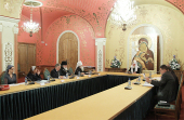 Святіший Патріарх Кирил очолив засідання Комітету з присудження премій пам'яті митрополита Макарія (Булгакова)﻿