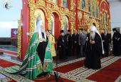 Візит Святішого Патріарха Кирила до Луганської єпархії. Відвідання Свято-Володимирського кафедрального собору Луганська