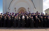 Митрополит Ювеналий выступил с докладом на собрании благочинных Московской епархии