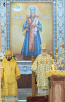 Vizita Patriarhului Kiril în eparhia de Belgorod. Sfînta şi Dumnezeiasca Liturghie în piaţa Soborului din oraşul Belgorod în ziua aniversării a 100 de ani de la canonizarea Sfîntului Ierarh Ioasaf de Belgorod