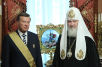 Встреча Святейшего Патриарха Кирилла с первым заместителем председателя Правительства Российской Федерации В.А. Зубковым