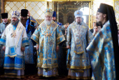 Первоиерарх Русской Православной Церкви Заграницей совершил Божественную литургию в Киево-Печерской лавре