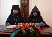 A fost semnat un acord de colaborare dintre Academia Teologică Ortodoxă din Sankt-Petersburg şi Seminarul Teologic 'Ghevorkean' al Bisericii Apostolice Armene