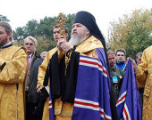 Preşedintele Comitetului Sinodal de colaborare cu cazacii a sfinţit biserica mobilă a parcului Central de сultură şi odihnă Gorkii din Moscova