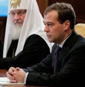 Cuvântul D.A. Medvedev adresat participanţilor şedinţei Consiliului General de Tutelă al mănăstirii Sfîntului Mare Mucenic Pantelimon