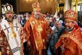 На московском подворье Православной Церкви Чешских земель и Словакии отпраздновали день памяти святой мученицы Людмилы Чешской