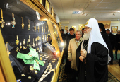 Preafericitul Patriarh Kiril a vizitat întreprinderea industrial-artistică 'Sofrino'