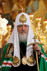 Vizita Patriarhului Kiril în eparhia de Cernăuţi. Tîrnosirea catedralei Sfintei Treimi a mănăstirii Înălţării Domnului de bărbaţi din Banceni. Sfînta şi Dumnezeiasca Liturghie