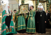 Vizita Patriarhului Kiril în eparhia de Cernăuţi. Slujba de priveghere în catedrala Sfîntului Duh din Cernăuţi